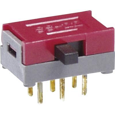 Nkk Switches - SS22SDH2 SS22SDH2 Schiebeschalter 30 v/dc 0.1 a 2 x Ein/Ein 1 St. Image