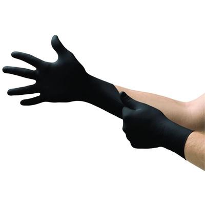 Einweg-Nitrilhandschuh, latex- und puderfrei, mehrfach verwendbar, für Lebensmittelkontakt, Image