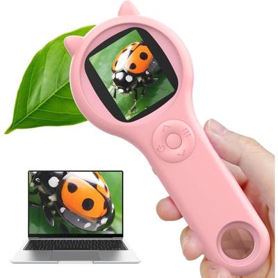 Handheld mikroskop für Kinder, 2,0' IPS-Bildschirm 200X tragbares Taschenmikroskop für Kinder, 3 Image