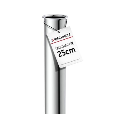 Tauchrohr, Chrom, 1 1/4' x 32 mm x 250 mm, für Siphon Image
