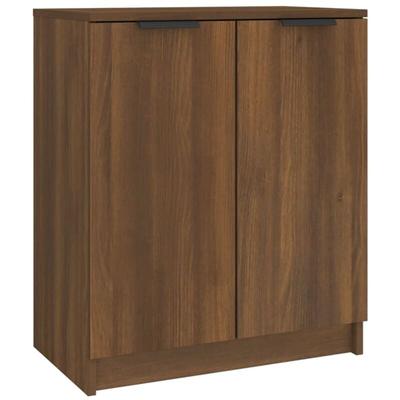 Schuhschrank Braun Eichen-Optik 59x35x70 cm Holzwerkstoff Vidaxl Image