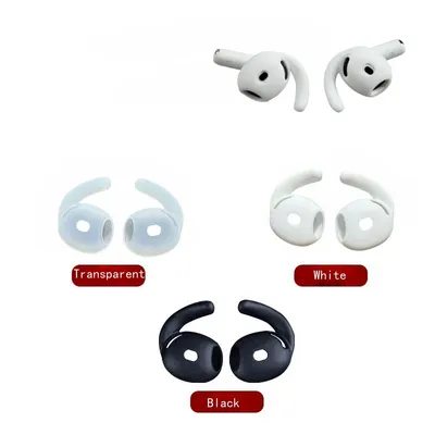 Silikon-Ohrstöpsel, Ohrbügel für AirPods 4-Kopfhörer, rutschfeste Sport-Ohrhörer-Abdeckungen für Image