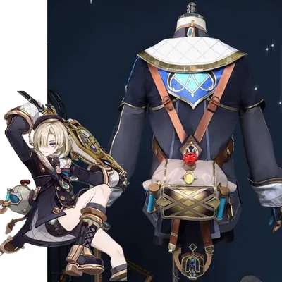 Freminet Tasche Cosplay Prop Spiel Genshin Impact Zubehör Chef Gerechtigkeit Fontaine Lyney Lynette Image