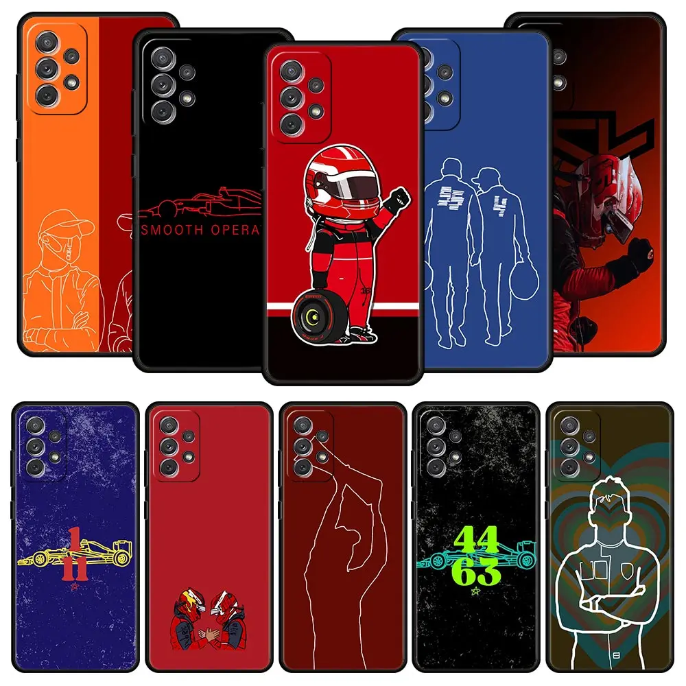 Telefon Fall Für Samsung Galaxy A15 A13 A51 A71 A41 A31 A21S A03S A05 A35 A55 A23 A25 A33 A53 A73 5G Abdeckung F1 Nummer 33