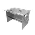 Charcoal Grill BBQ Grill Folding Portable Lightweight smoker Grill Barbecue Grill Small desk Tabletop Outdoor Grill for Camping Picnics Garden Beach Party 8.46x6.5x4.92in