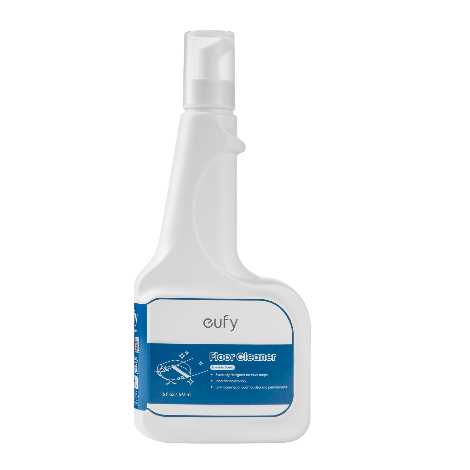 eufy Robovac Floor Cleaning Solution, Ready to Use, 473 ml, Floor Cleaner, Safe, Compatible with E28