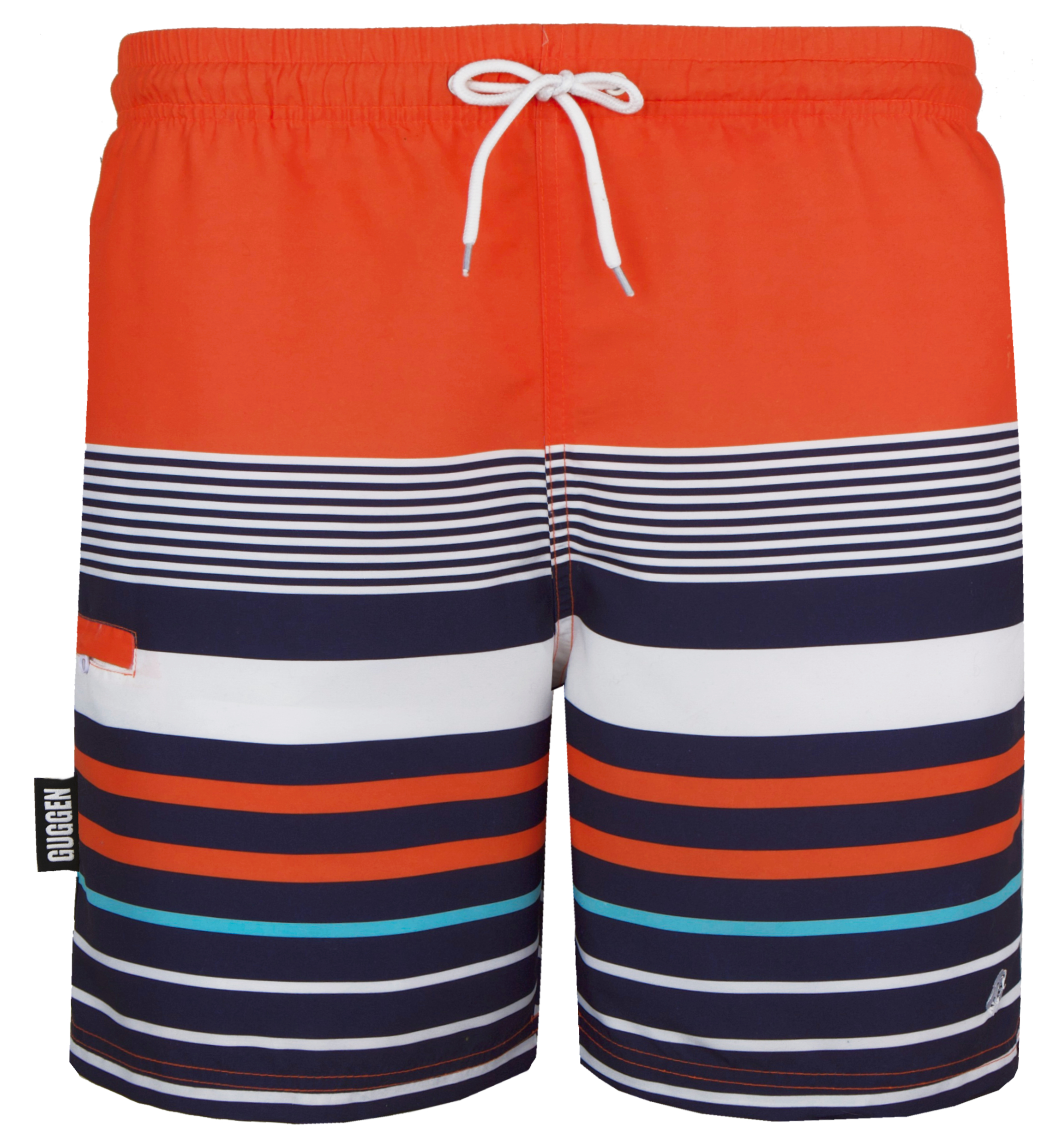 Herren Badehose mit Muster Streifen Image