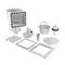Écumoire piscine 652D, entretien piscine hors kits d'écumoire piscine