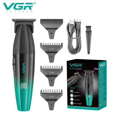 VGR Hair Clipper Cordless Hair Trimmer Professional Hair Cutting Machine Electric Clipper 9000 RPM