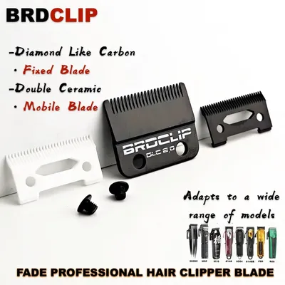 BRDCLIP DLC Replaceable Cutter Head for R77F Madeshow M10 M5 Professional Hair Clipper Ceramics Blade Hair Cutting Machine