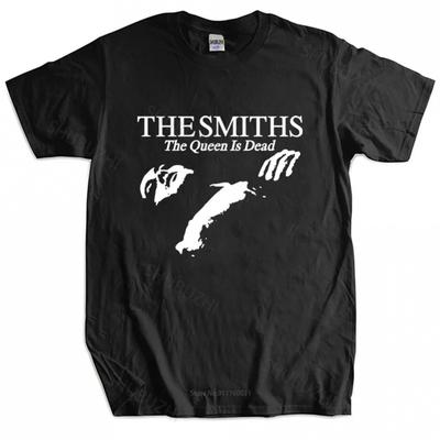 "TEMU The " Is Dead" Men's Cotton T-shirt - Vintage 1980s Graphic Tee, Morrissey-inspired Regular Fit Short Sleeve, Heat Transfer Print, Machine Washable Shirt, Rock And Roll T Shirts" Image