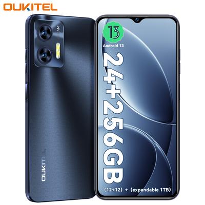 "TEMU Oukitel C35 Smartphone, 24 (12+12) Gb +256gb Cell Phone 13, 6.56" Hd+ Display, 5150 Mah Battery, 4g / Fingerprint/ / Gps/ Core" Image