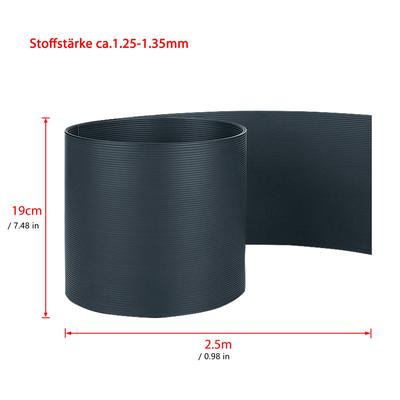 TEMU 10pcs Pvc Privacy Fence Screen Strips, Double Rod Mats, 25m Rolls In /gray/green - Weatherproof & Uv-resistant For Outdoor Garden, Balcony, Yard, Terrace, Fences For Outside Image