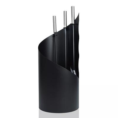 TEMU 4- Metal Fireplace Tool Set – , Includes , Shovel, , And Stand, For Kitchen And Use Image