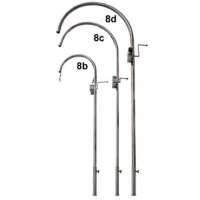 Schneider Grill - galgen Rondo aus Edelstahl Höhe 230 cm Schwenkgrill Schwenker Image