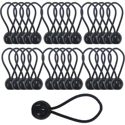 Gabrielle - 30 Stück elastische Spanner mit Kugel, elastisches Bungee, Planenspanner für Banner, Image
