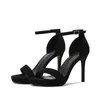 9,5 cm High Heel Sandalen Frauen Sommer neue dünne Ferse kleine Größe 32-41 Damenschuhe