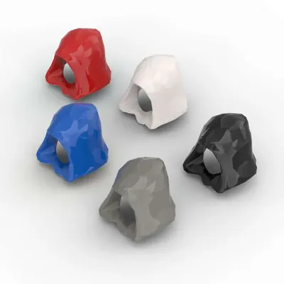 MOC 10PCS 30381 Kompatibel Kopfbedeckungen Kappe Haube Für Mantel Bausteine Kit Teil Ziegel Partikel Spielzeug Für Kinder Geburtstag geschenke Image