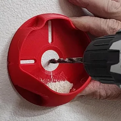 Drilling dust collector electric drill dust removal multifunctional tool large capacity dust collection box drilling tool