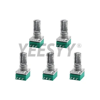 5Pcs Potentiometer B1K 5K 10K 20K 50K 100K 500K Industrielle Schalter RK097 RK097N 3Pin Schalter Image
