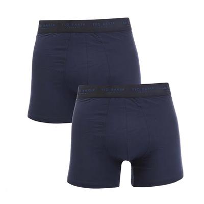 Ted Baker - Boxershorts für Herren(2er-Pack) (Marineblau) Image