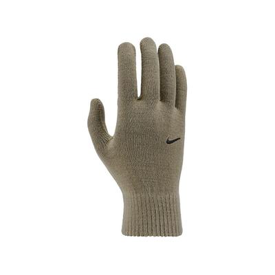 Nike Unisex Erwachsene 2.0 Knitted Swoosh Grip Handschuhe (Khaki Grün/Schwarz) Image