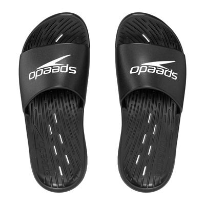 Speedo - Herren Badesandale "2024" (Schwarz/Weiß) Image