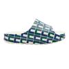 Lacoste - Damen Badesandale "Serve 2.0" (Marineblau/Weiß/Grün)