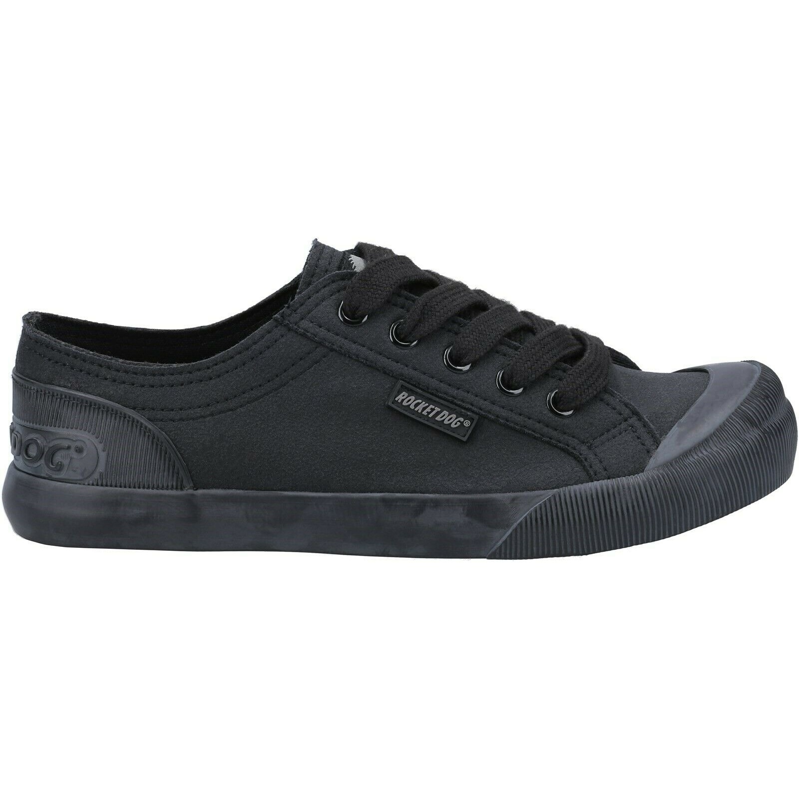 Rocket Dog Damen Jazzin Canvas Fable Turnschuh (Schwarz)