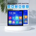 NewMini4inch Sistema audio per casa intelligente Touch Screen Lettore musicale Bluetooth wireless Radio FM Altoparlante da soffitto USB nell'amplificatore da parete