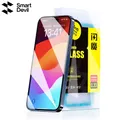 SmartDevil 2 pezzi di vetro temperato per iPhone 15 Pro Max 15 Plus protezione dello schermo 15Pro pellicola anteriore Non completa Anti-impronta digitale