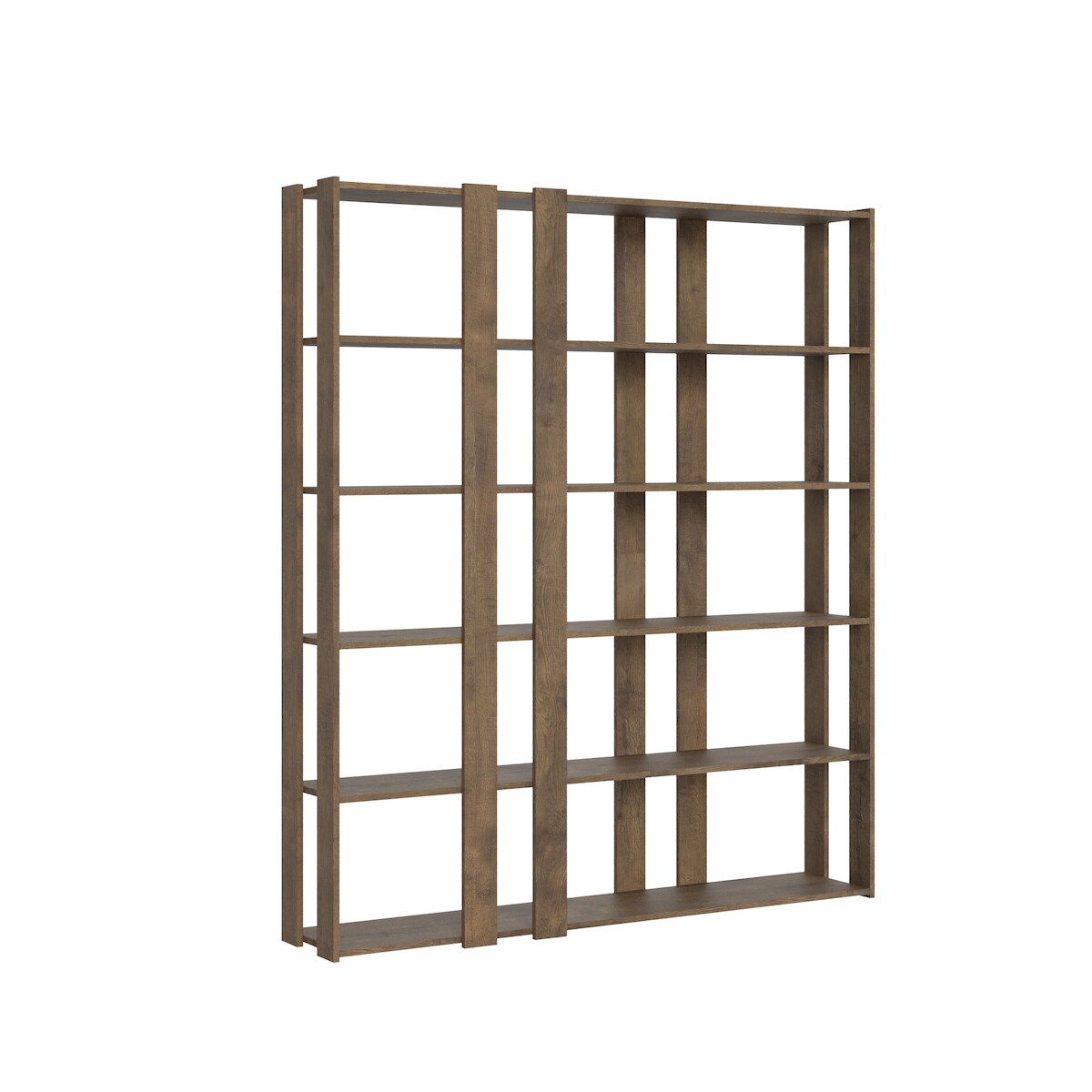 Itamoby Offenes Bücherregal Kato E aus Walnussholz Image