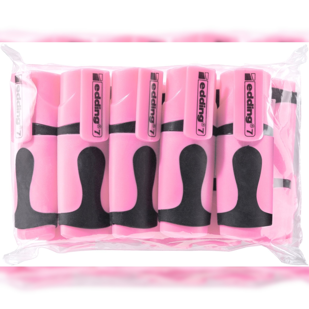 Textmarker edding 7 Mini VE=50x10 Stück Polybeutel pastellrosa Image