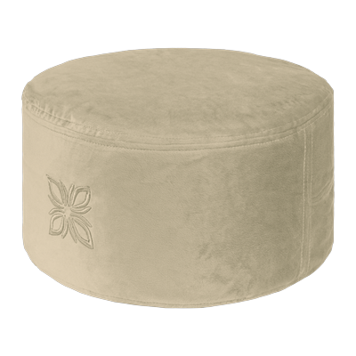 OMNANA CUSHY™ Meditationskissen Velvet 15cm MIRACLE VANILLA