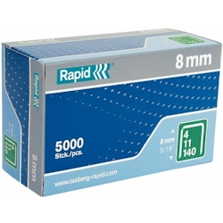 Rapid Tackerklammern Nr. 140 8mm verzinkt VE=20x5000 Stück Image