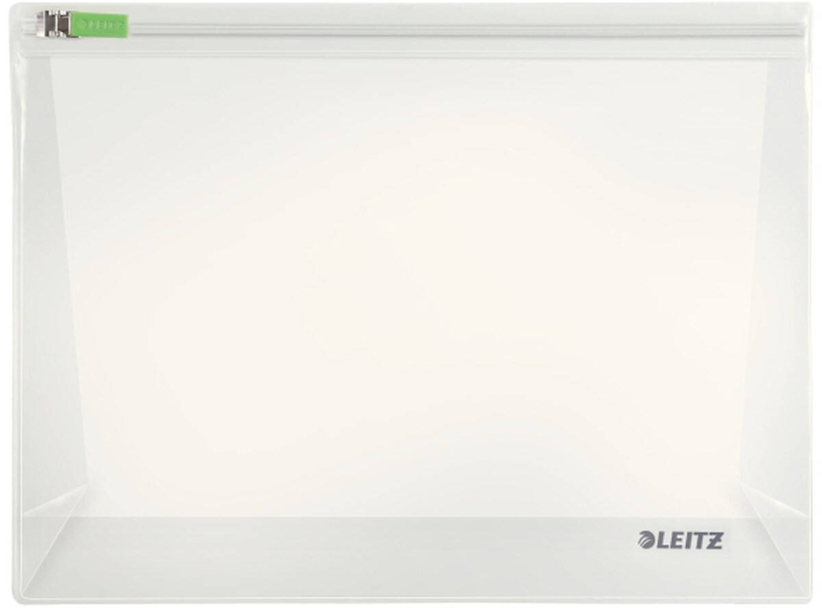 LEITZ Reise-Zip-Beutel M mit Boden transparent VE=20x2 Stück Image