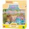 Sylvanian Families 5749 - Nursery Friends Pool Fun Trio, Erlebniskindergarten Freunde Poolspaß, Puppen-Spielset - Epoch