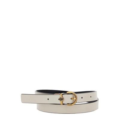 Reversible Belt - White - Pinko Belts
