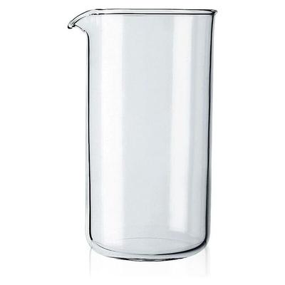 Beijiyi - Ersatzbecher für Kaffeepresse, Glas – transparent (Fassungsvermögen: drei Tassen, 0,35 l, Image