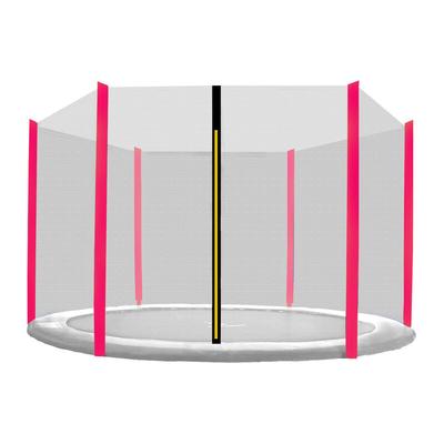 Aga-Schutznetz 305 cm für 6 Stangen Schwarzes Netz / Pink Image