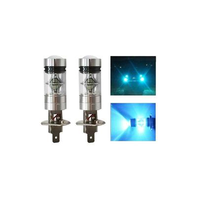 2 x H1 100 w Samsung Chip led Tagfahrlicht Nebelscheinwerfer Birnen 8000 k Hochleistungs-LED-Birnen Image
