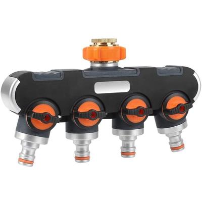 Fitags - 4-Wege-Verteiler – 3/4 Zoll und 1/2 Zoll Wasserverteiler mit Wasserhahnadapter für Image
