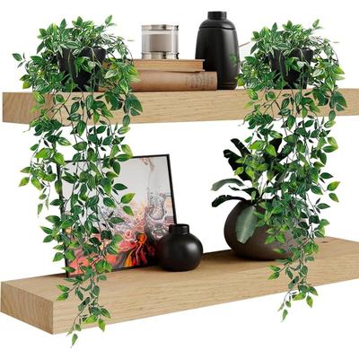 Tigrezy - Künstliche Hängepflanze mit Topf, 75 cm, künstliche Hängepflanze für den Innenbereich, Image