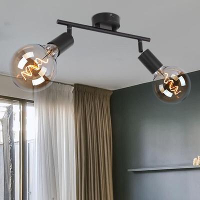 Globo Lighting - Deckenleuchte 2-Flammig Spotleuchte Strahler schwenkbar Deckenlampe Spotlampe Image