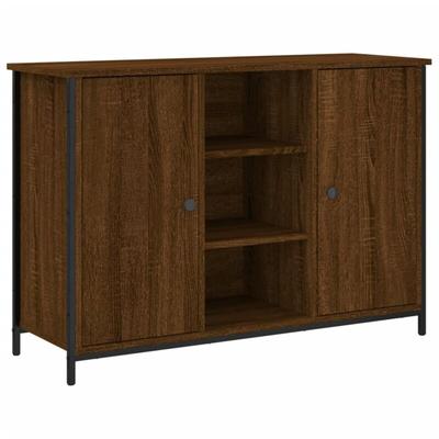 Vidaxl - Sideboard Braun Eichen-Optik 100x35x70 cm Holzwerkstoff Image