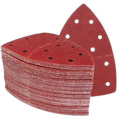50 Stück │ 11 Löcher │ 105 x 152 mm │ Körnung 100 │ für Mehrfachschleifer │ Schleifblätter │ Image