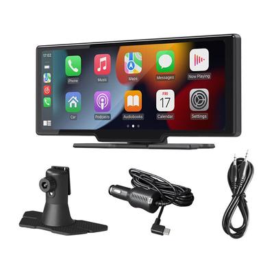 Sjqka - Tragbares 10,26-Zoll-Autoradio mit A-pple Carplay Wireless Android Auto,