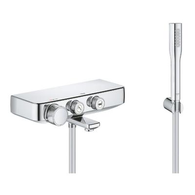 Wannen-/Duschset Einhebelmischer Grohtherm SmartControl + Handbrause Euphoria 1 Strahl mit Image