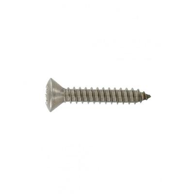 Vynex - Linsensenkkopf-Blechschrauben Edelstahl A4 5.5x32, 8 Stück. Image