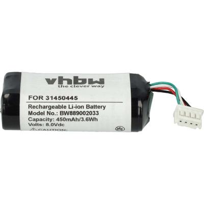Vhbw - Akku Ersatz für Volvo 31450445 für Fahrzeugcomputer, Fahrzeug-PC (450 mAh, 8 v, Li-Ion) Image